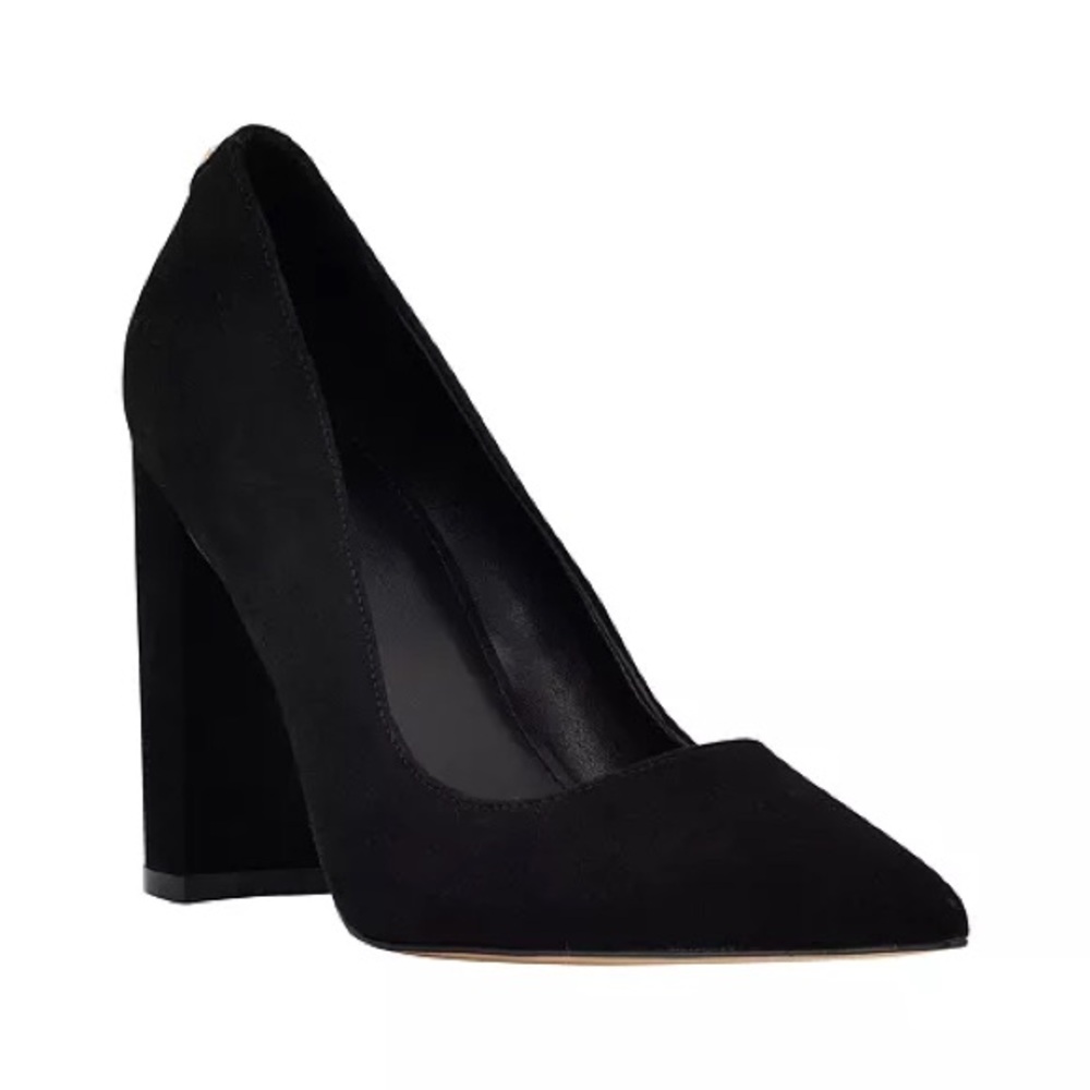 •GUESS elegant black women's pumps•